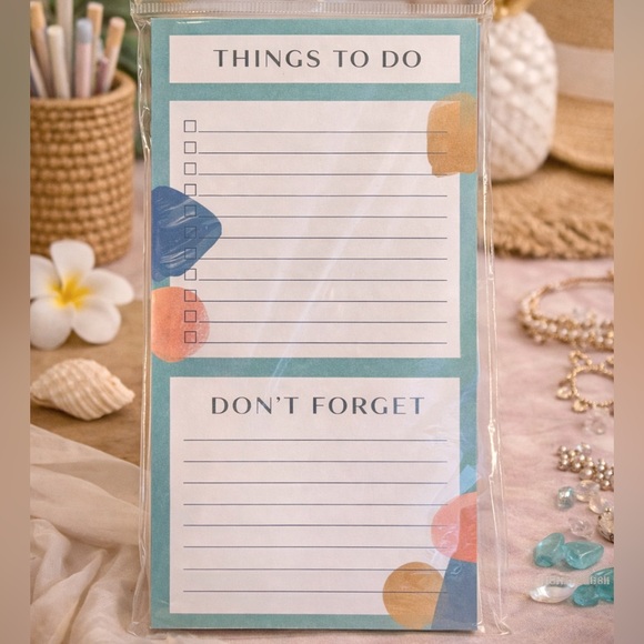 Other - Colorful Things To Do Notepad